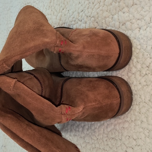 Nine West Take it Easy Suede Vintage American Collection Boots Size 6M - Picture 6 of 9